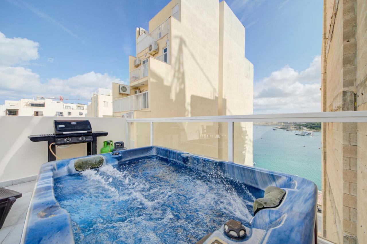 Sapphire Court Penthouse By Shortletsmalta * Sliema